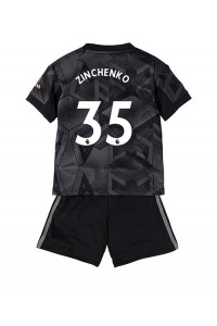 Fotbalové Dres Arsenal Oleksandr Zinchenko #35 Dětské Venkovní Oblečení 2022-23 Krátký Rukáv (+ trenýrky)